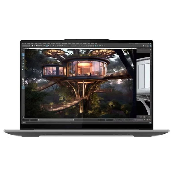 LENOVO Yoga Pro 7 83E2001CAX AI Enabled Laptop, Intel 14th Gen U7-155H, 16GB RAM, 1TB SSD, RTX 4050 6GB, 14.5 2.8K OLED, Windows 11 Home, Luna Grey - Image 5