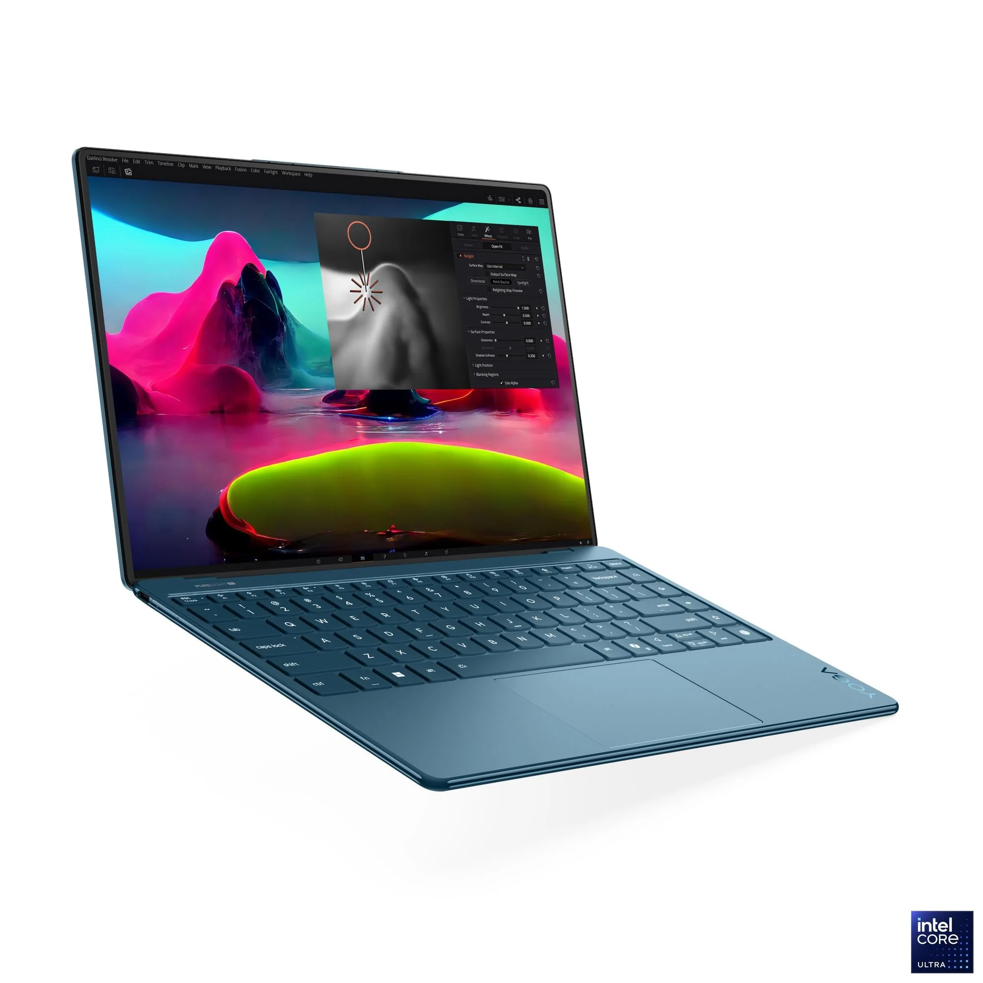 Lenovo Yoga Slim 9 14ILL10 Copilot+ PC 32GB RAM, 1TB SSD, Intel Core Ultra 7-258V, 14-inch 4K WQUXGA (3840x2400) Touch display, Tidal Teal, 83CX000MAX - Image 18