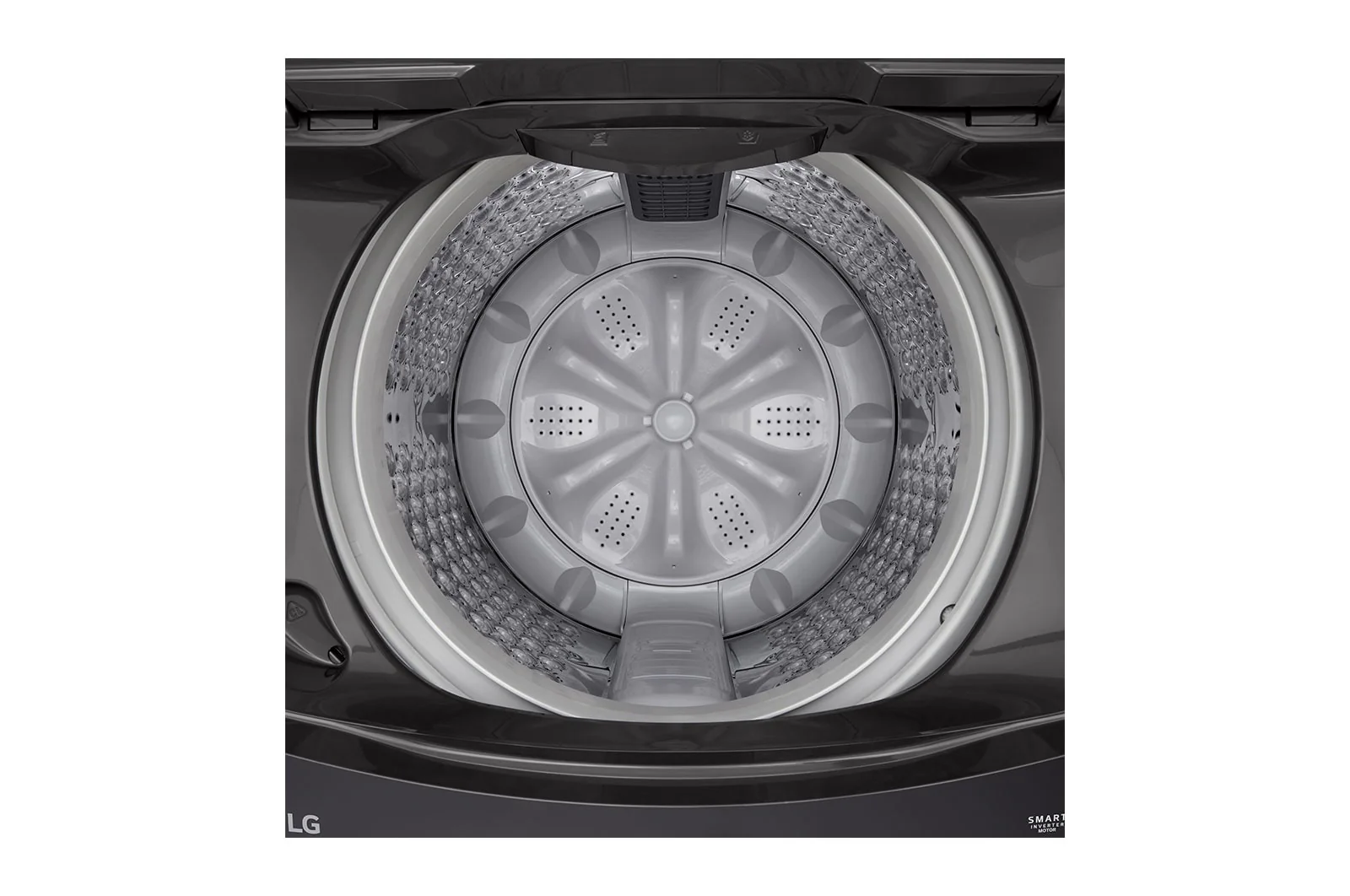 LG 12kg Top Load Washer, Smart Inverter and Turbo Drum, Black, T18V1NDHT2C - Image 4