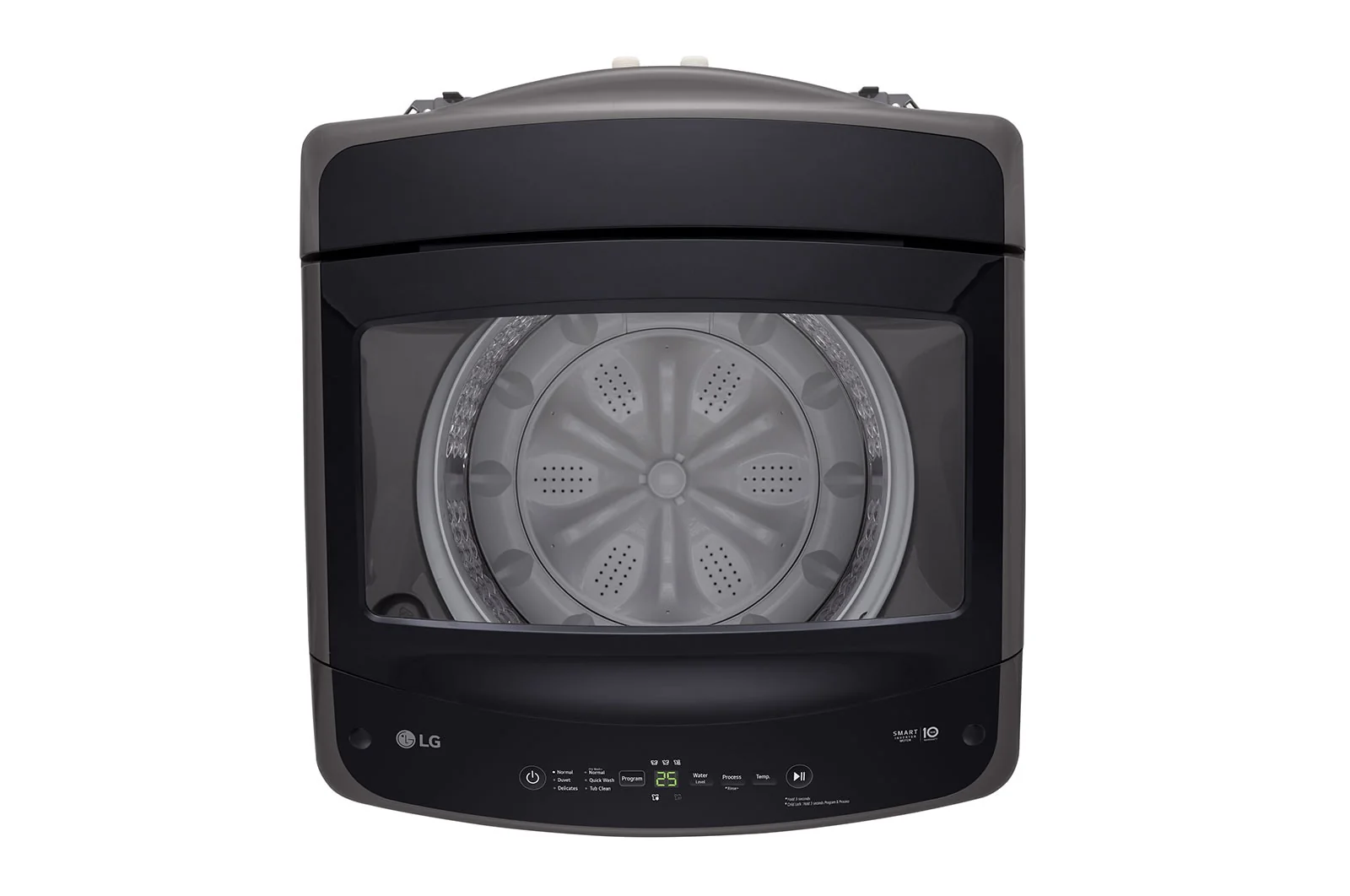 LG 12kg Top Load Washer, Smart Inverter and Turbo Drum, Black, T18V1NDHT2C - Image 7