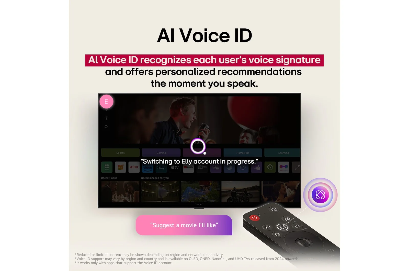 LG 75-inch evo AI QNED86 MiniLED 4K Smart TV with AI, VRR 144Hz, Magic remote, webOS 25, 75QNED86A6A-AMAE (2025) - Image 10