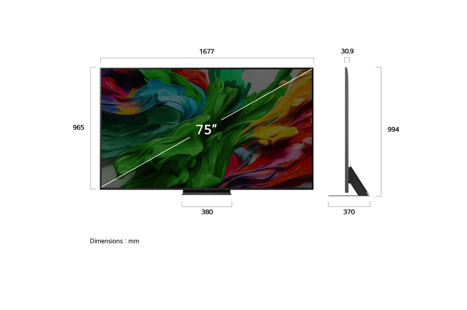 LG 75-inch evo AI QNED86 MiniLED 4K Smart TV with AI, VRR 144Hz, Magic remote, webOS 25, 75QNED86A6A-AMAE (2025) - Image 4