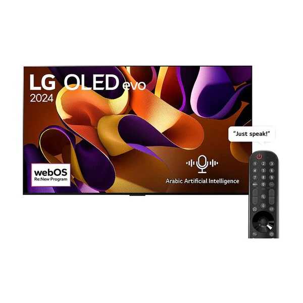 LG 83 Inch OLED evo G4 4K Smart TV AI Magic remote Dolby Vision webOS24 2024