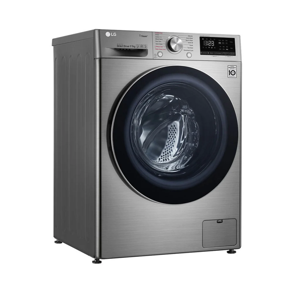 LG Automatic Front Load Washing Machine 11Kg Silver F4V5EYLYP - Image 3