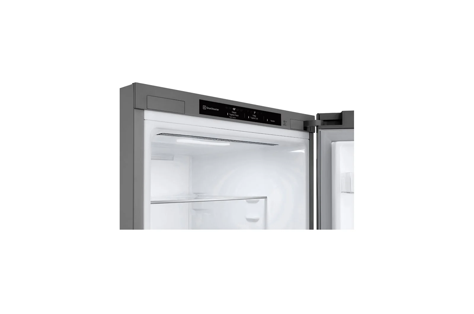 LG Bottom Freezer Refrigerator, 344L, Smart Inverter Compressor, Prime Silver, GR-B479FMNW - Image 7