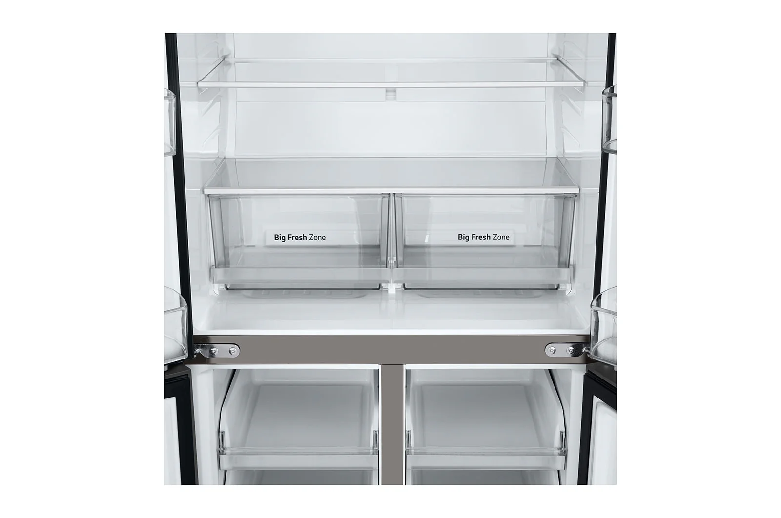 LG French Door Refrigerator,464L Capacity, GR-B29FFLZB, Prime Silver - Image 8
