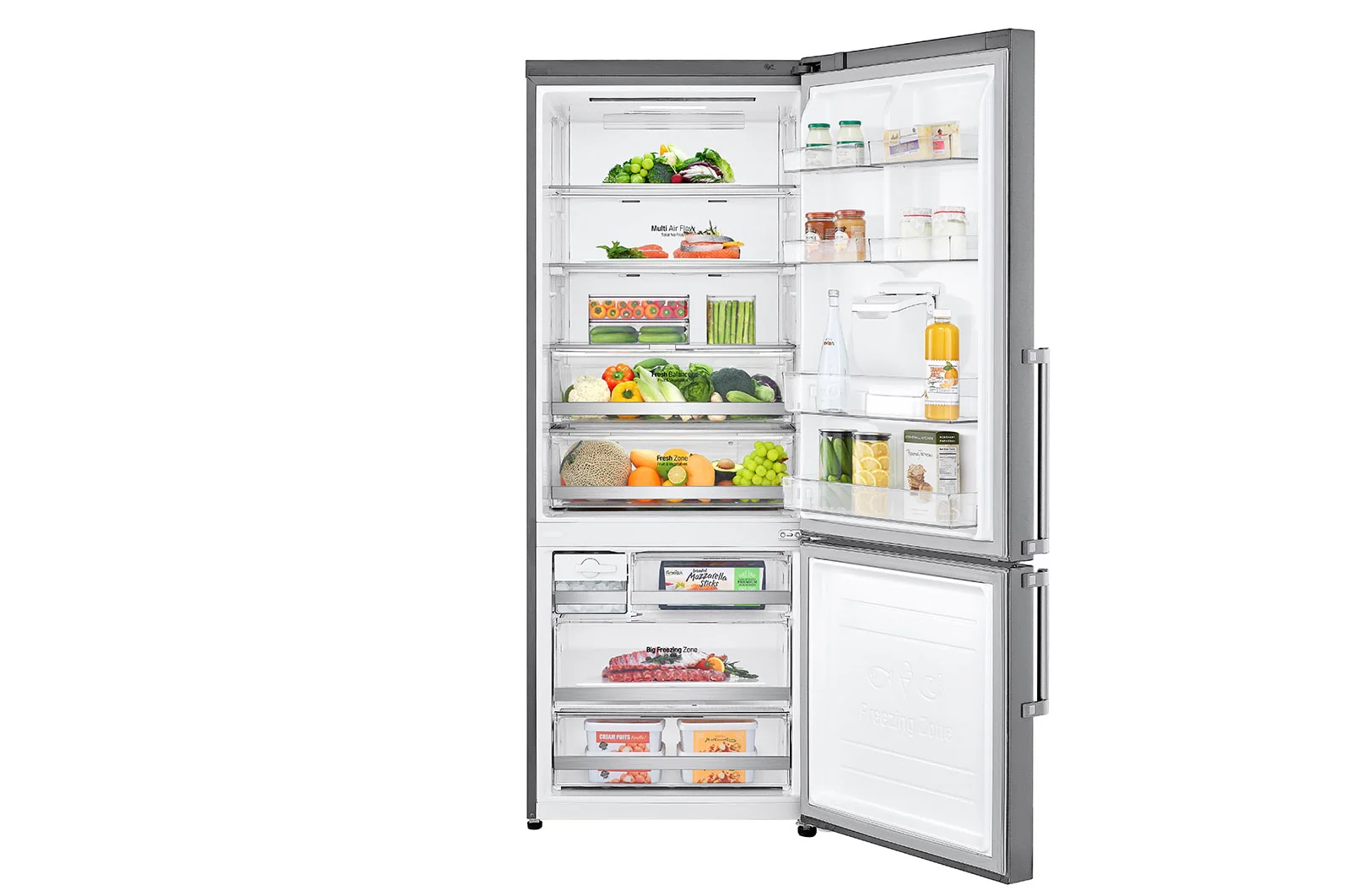 LG New Bottom Mount Refrigerator, Inverter Compressor 446L GR-F589BLCM - Image 2