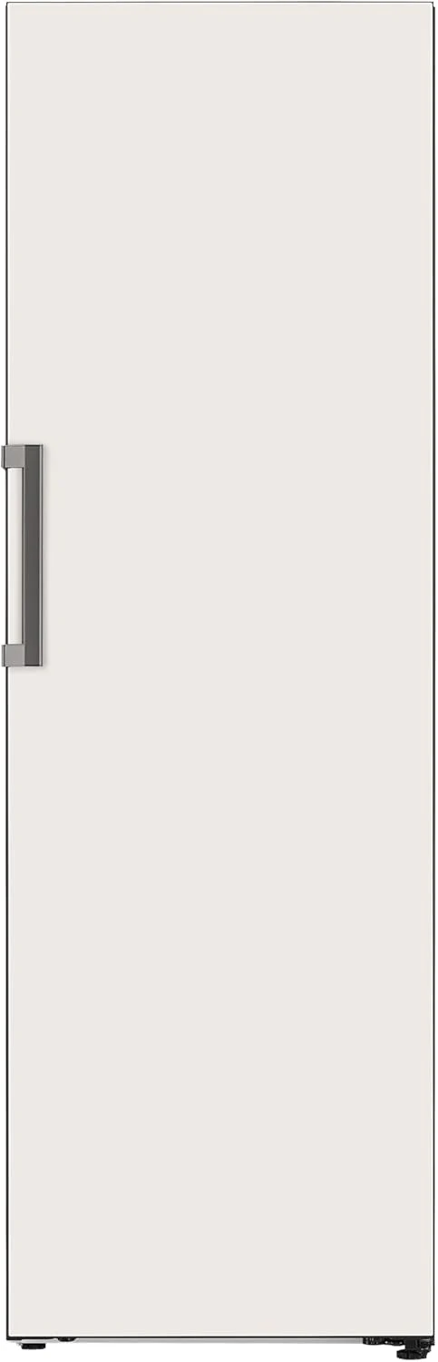 LG Upright Refrigerator, 384L Capacity, Beige Glass Finish LOB451FGPM