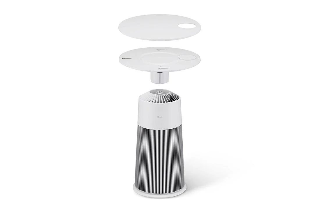 LG PuriCare Aero Furniture Air Purifier, Cream White, AS20GPHK0 - Image 3