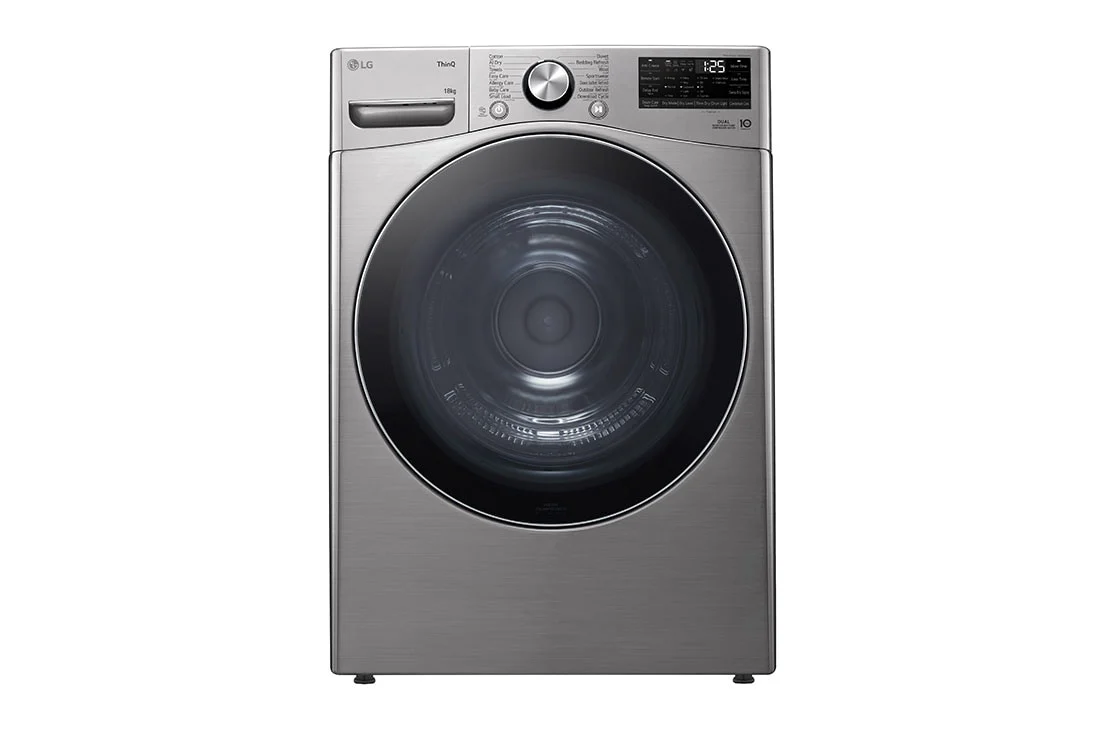 LG 18Kg Dual Inverter Heat Pump™ Dryer Stainless silver finish RH18U8EVCW