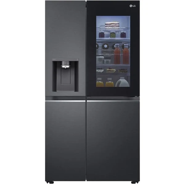 LG Side By Side 674Ltr Black GR-X267CQEW