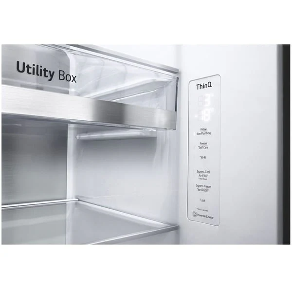 LG Side By Side 674Ltr Black GR-X267CQEW - Image 15