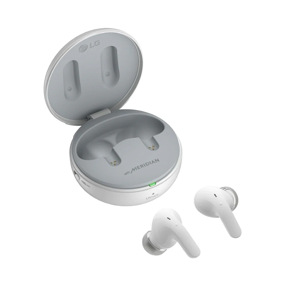 LG Tone 9 True Wireless Bluetooth Earbuds White - Image 4