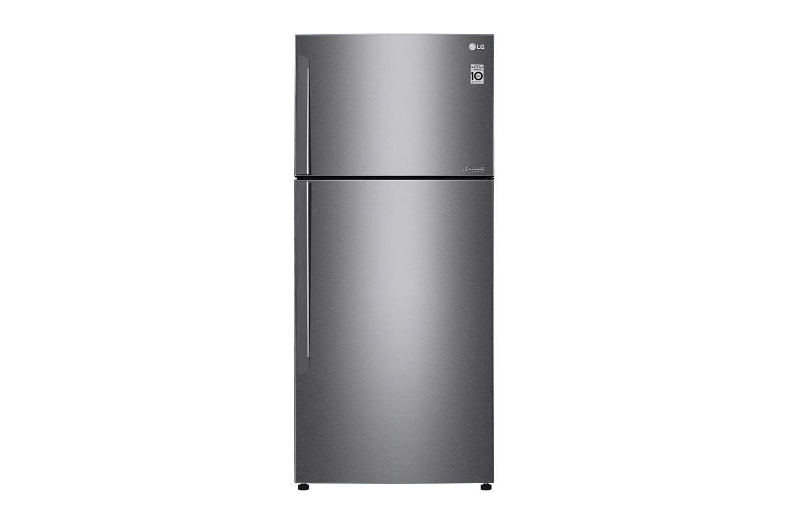 LG Top Mount Refrigerator, Smart Inverter Compressor, Dark Graphite Color LTC752HQCM