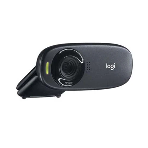 Logitech 1280 x 720 Pixel HD Webcam Stand Clip Black - Image 2