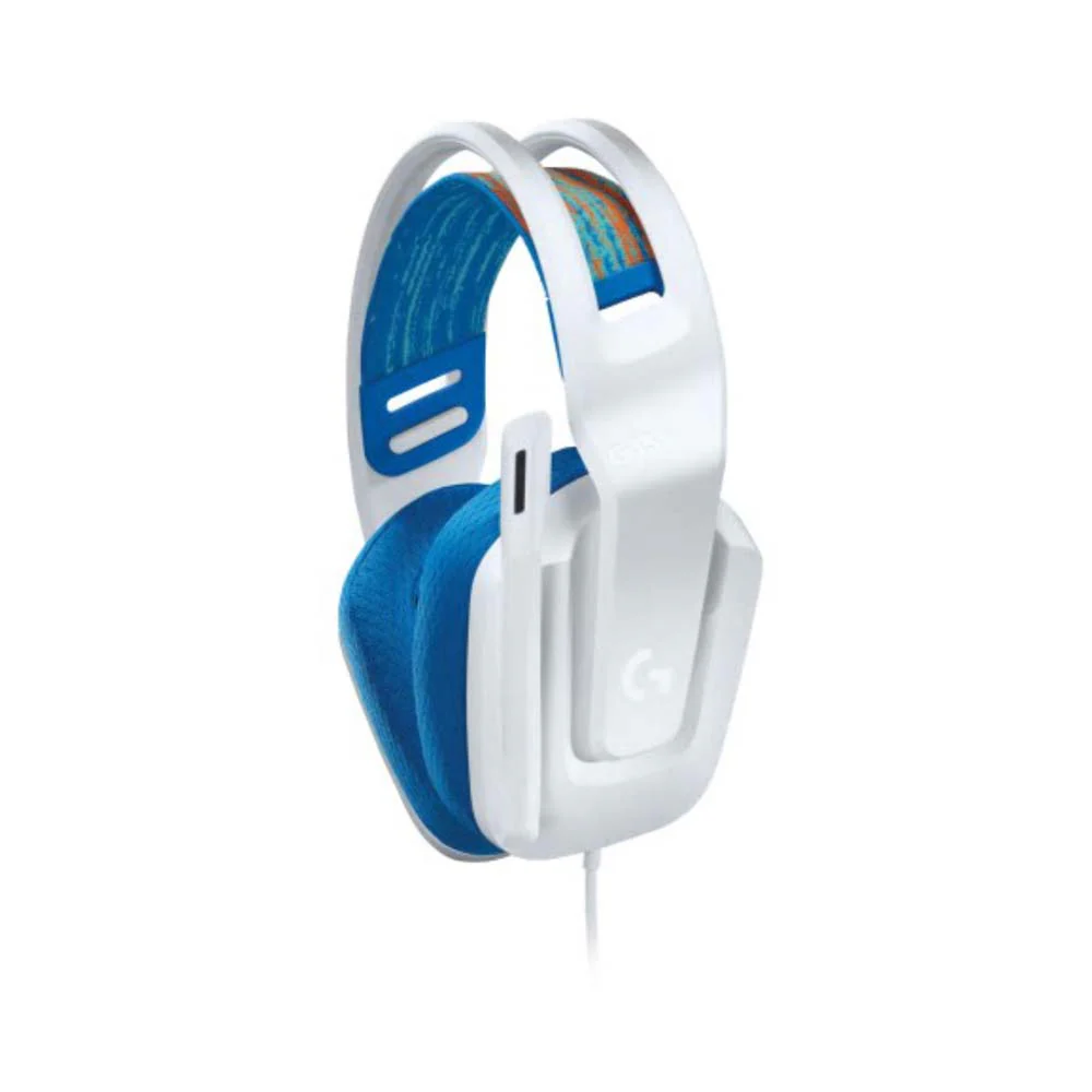 Logitech Wired Gaming Headset White - Image 3