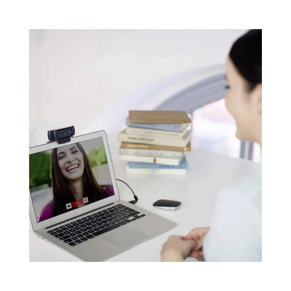 Logitech HD Pro Full HD Webcam Black - Image 6