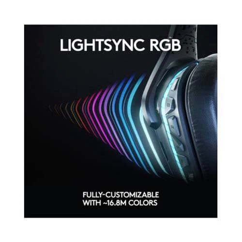 Logitech Wireless Over-Ear Gaming Headphone With Microphone Black - Image 4