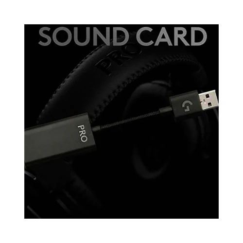 Logitech Pro X Over-Ear Gaming Headset with Microphone Black - Image 6