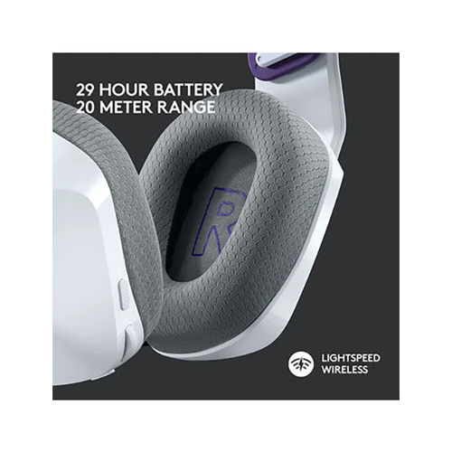 Logitech Wireless Over-Ear RGB Gaming Headset Multicolour - Image 3