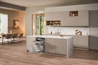 MIELE Built In Dishwasher, Auto Open Drying, 3D MultiFlex tray, Comfort Close, AutoDos with PowerDisk, QuickPowerWash, G7180 SCVi, White - Image 5