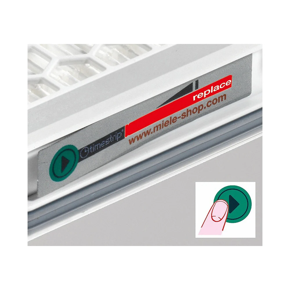 Miele Original 9616280 SF-HA 50 HEPA Air Clean Filter with TimeStrip Indicator for Miele Complete C2/C3, Compact C1/C2 Vacuum Cleaners - Image 4