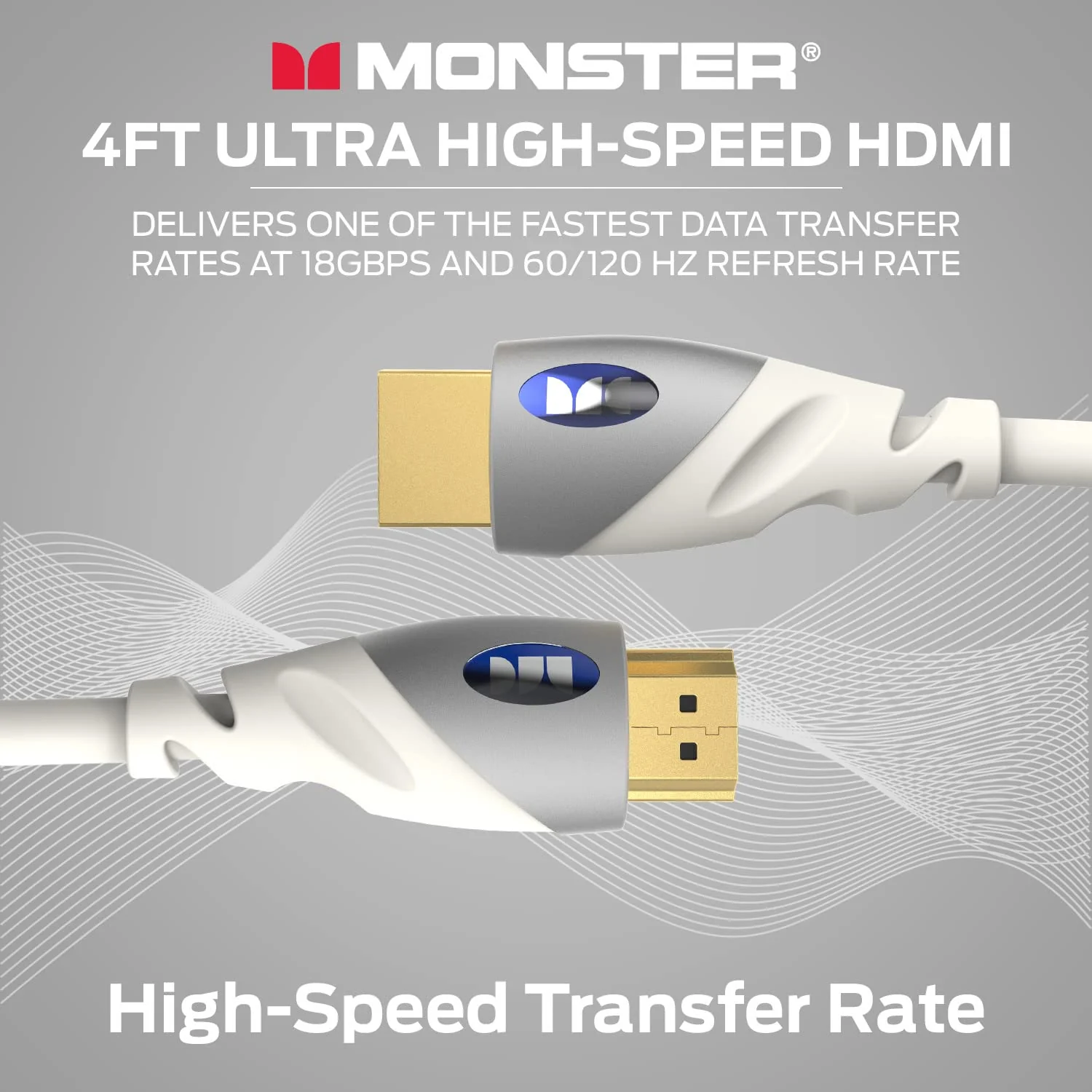 MONSTER 4K ULTRA HD HDMI CABLE 6 FT - Image 2