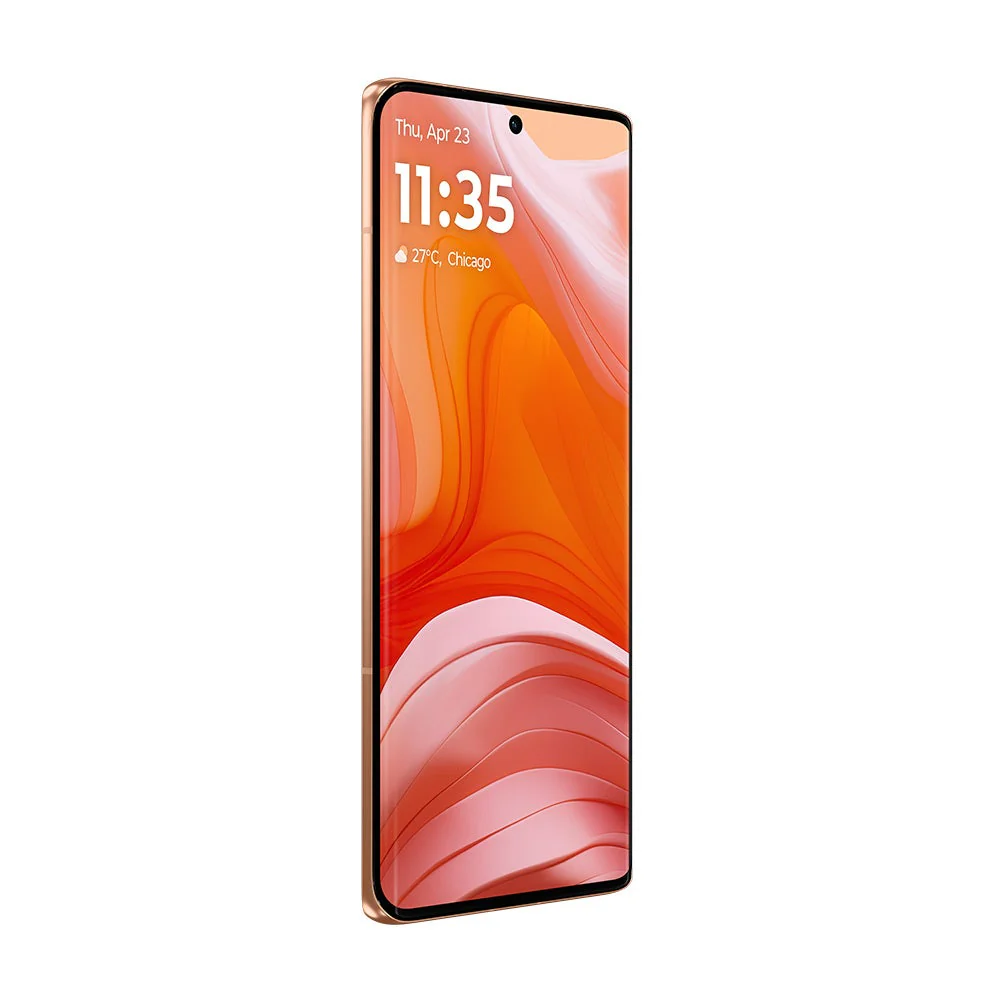 Motorola  Edge 50 5G Smartphone, 12GB RAM, 512 GB Storage, 6.7 inches display, 50 MP+13 MP+10 MP Camera, Android 14, Peach Fuzz - Image 3