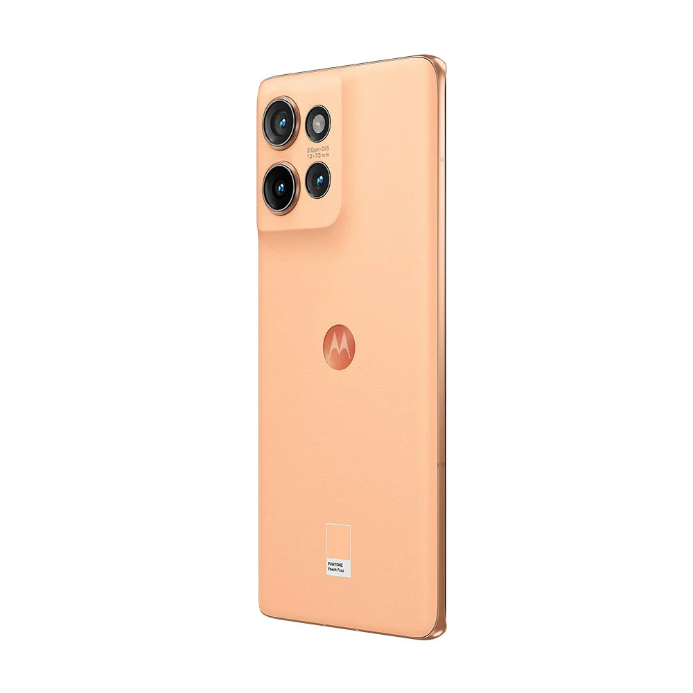 Motorola  Edge 50 5G Smartphone, 12GB RAM, 512 GB Storage, 6.7 inches display, 50 MP+13 MP+10 MP Camera, Android 14, Peach Fuzz - Image 6