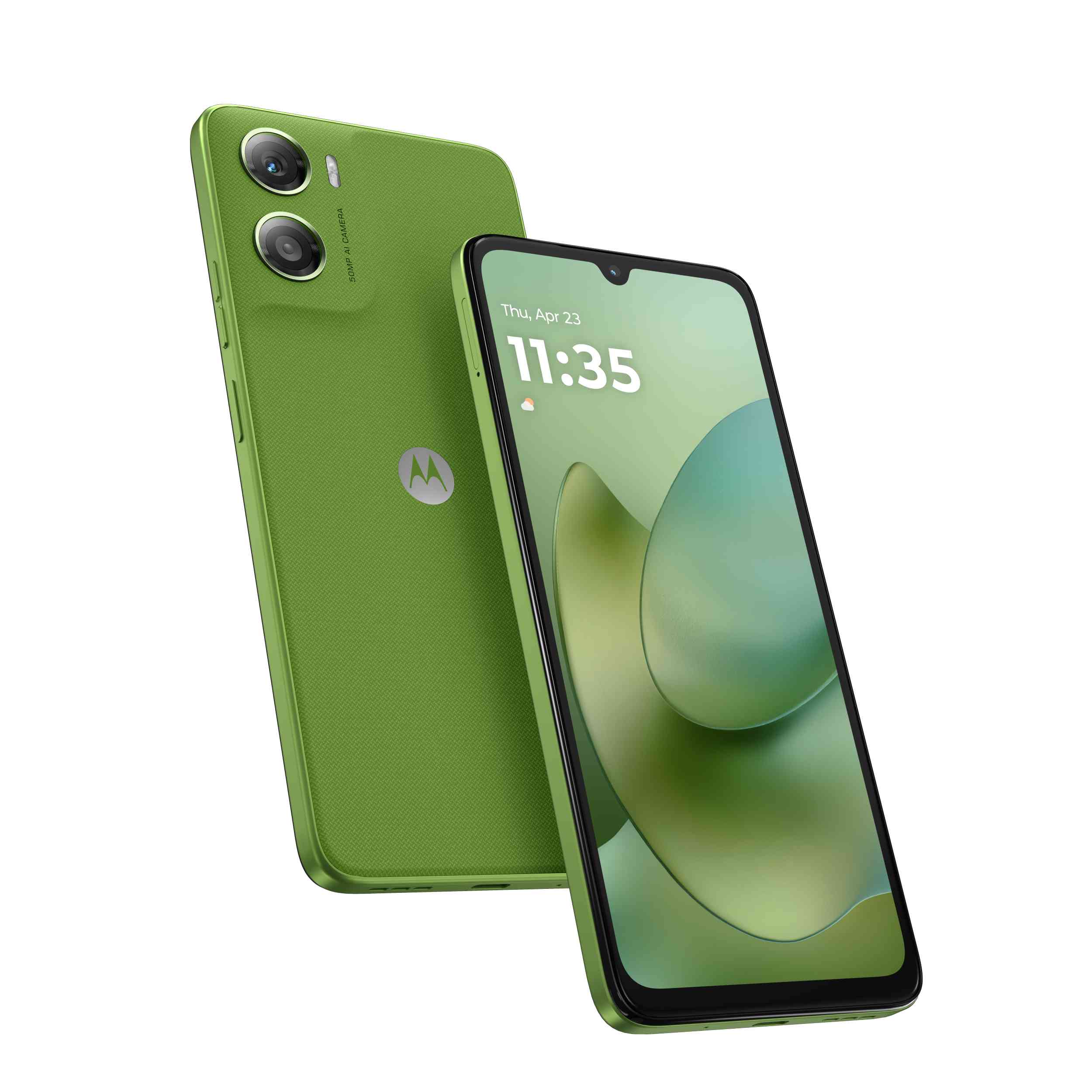 Motorola G06 Power 4G Dual SIM Smartphone 4GB RAM, 256GB Storage, Green