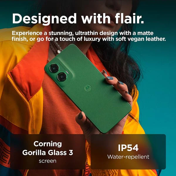 Motorola G35 5G Smartphone, 8GB, 128GB, 50MP+8MP Camera, Android 14, Leaf Green - Image 5