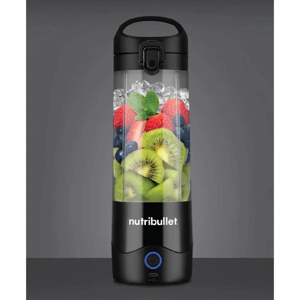 Nutribullet Portable Blender with Handled Sip Lid 475ml Black - Image 3