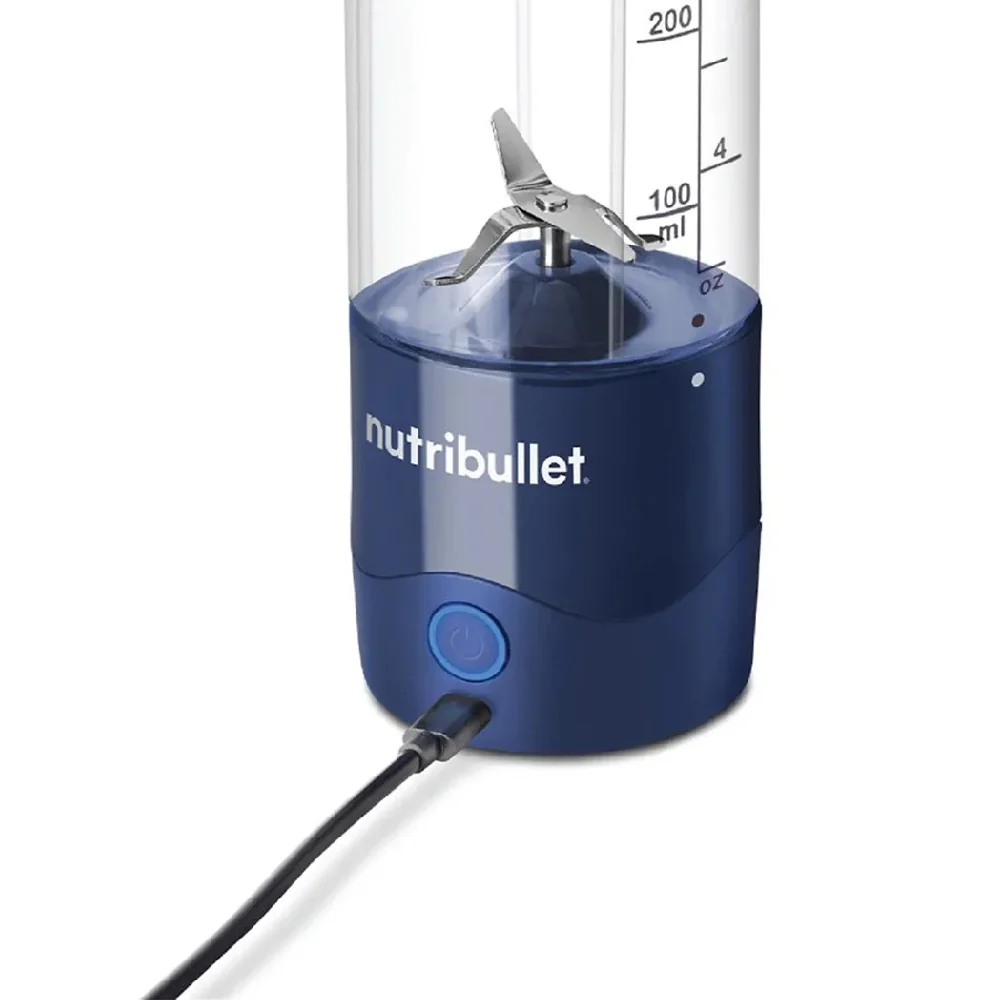 Nutribullet Portable Blender with Handled Sip Lid 475ml Navy Blue - Image 5