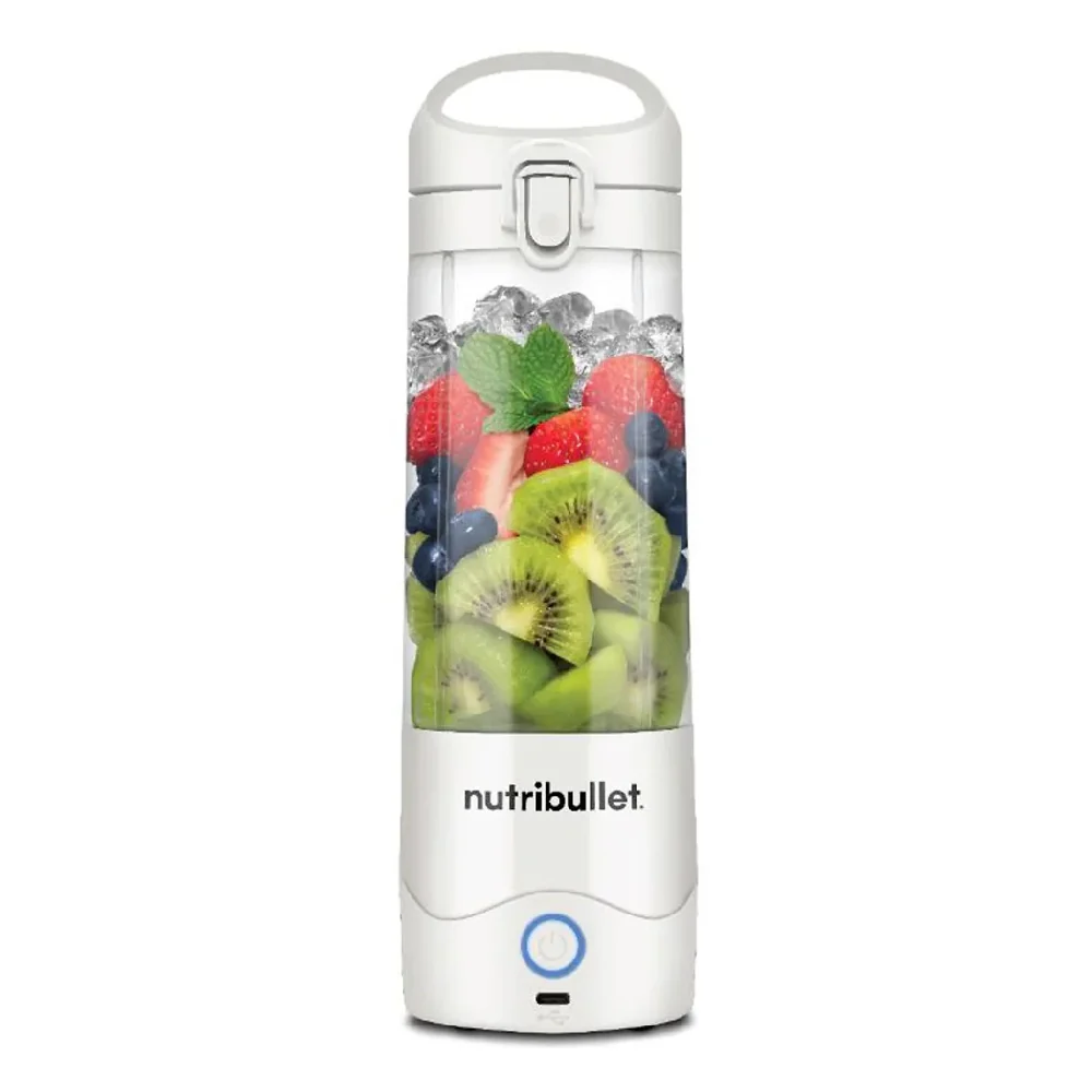 Nutribullet Portable Blender with Handled Sip Lid 475ml Off White - Image 2