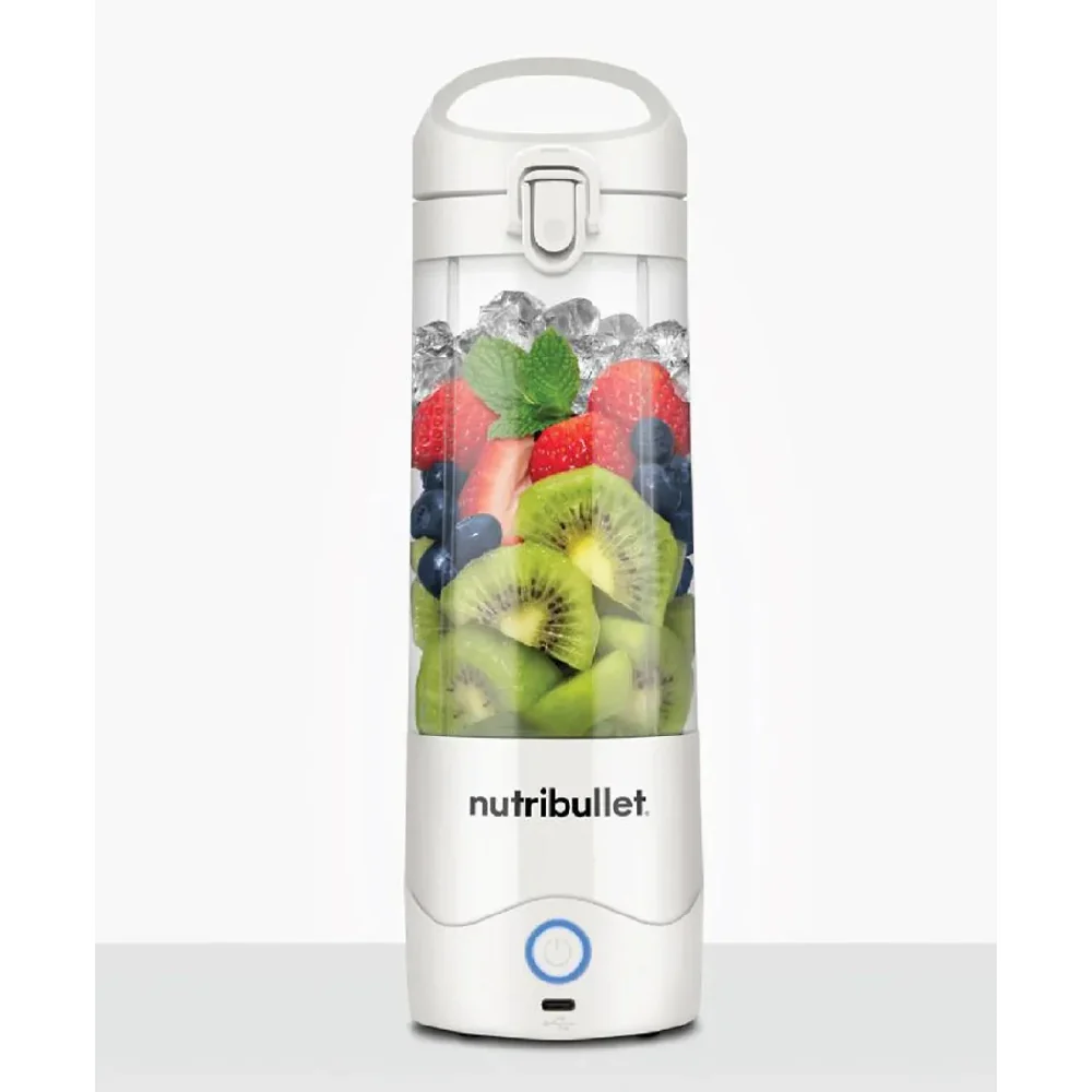 Nutribullet Portable Blender with Handled Sip Lid 475ml Off White - Image 3