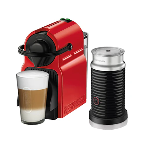 Nespresso C40 Inissia Coffee Machine with Aeroccino Milk Frother