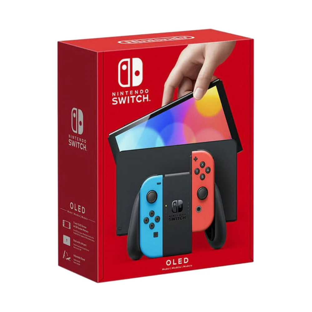 Nintendo Switch OLED Console with Minecraft Game - Image 2