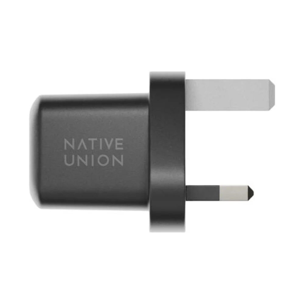 Native Union Fast GaN Charger PD 30W US/CA Plug Black - Image 2