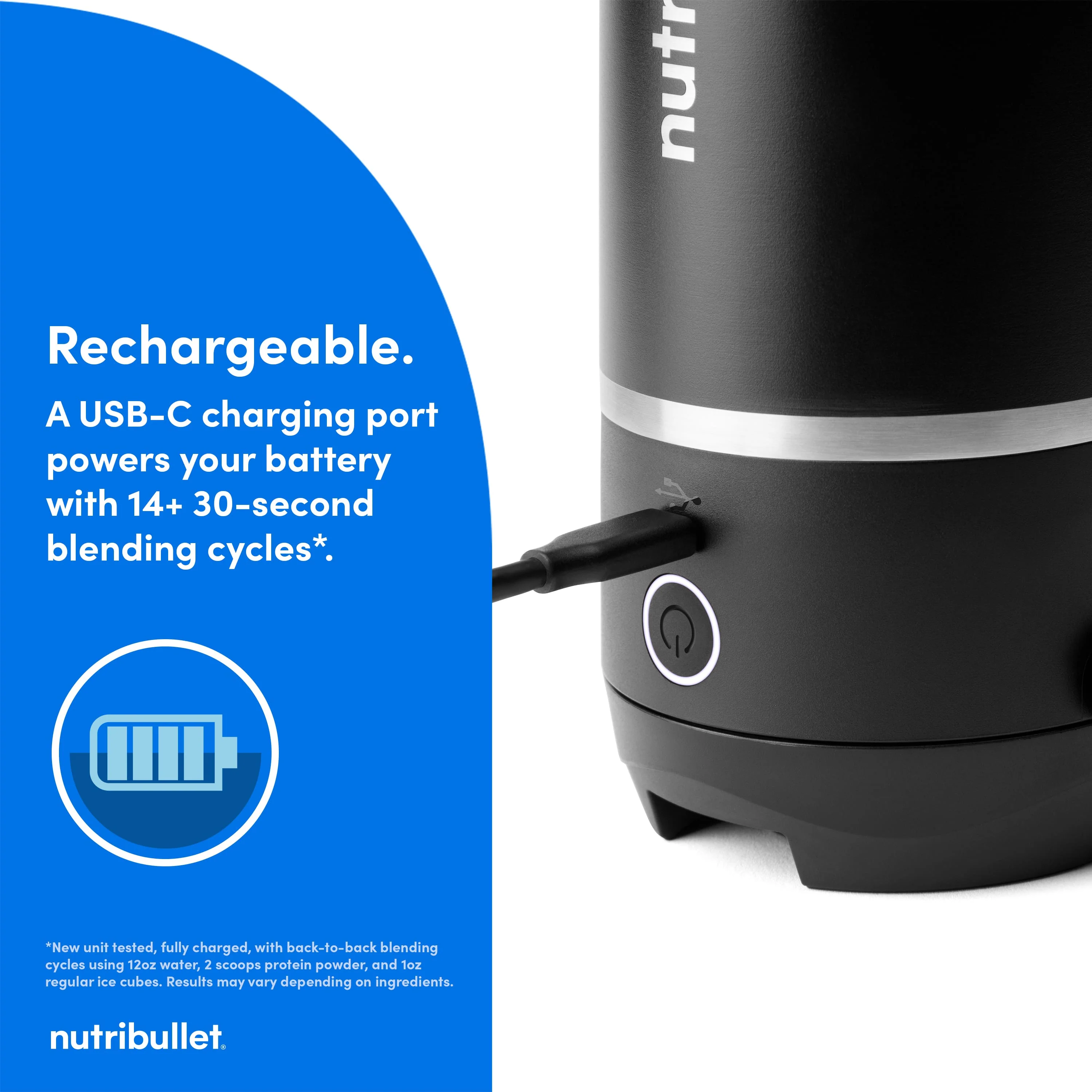 Nutribullet Flip Portable Blender with 8 Accessories, NFP-590 - Image 6