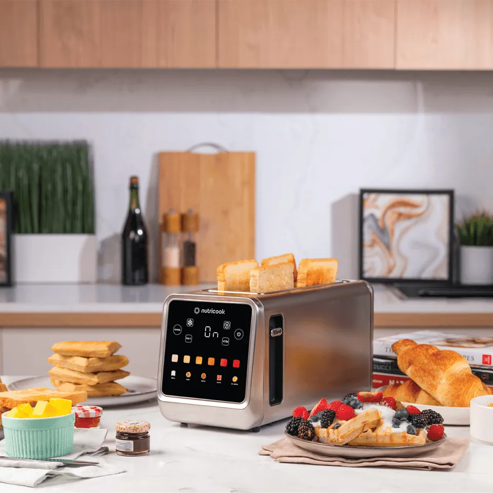 NUTRICOOK 4SLICE DIGITAL TOASTER, NC-TS401 - Image 2