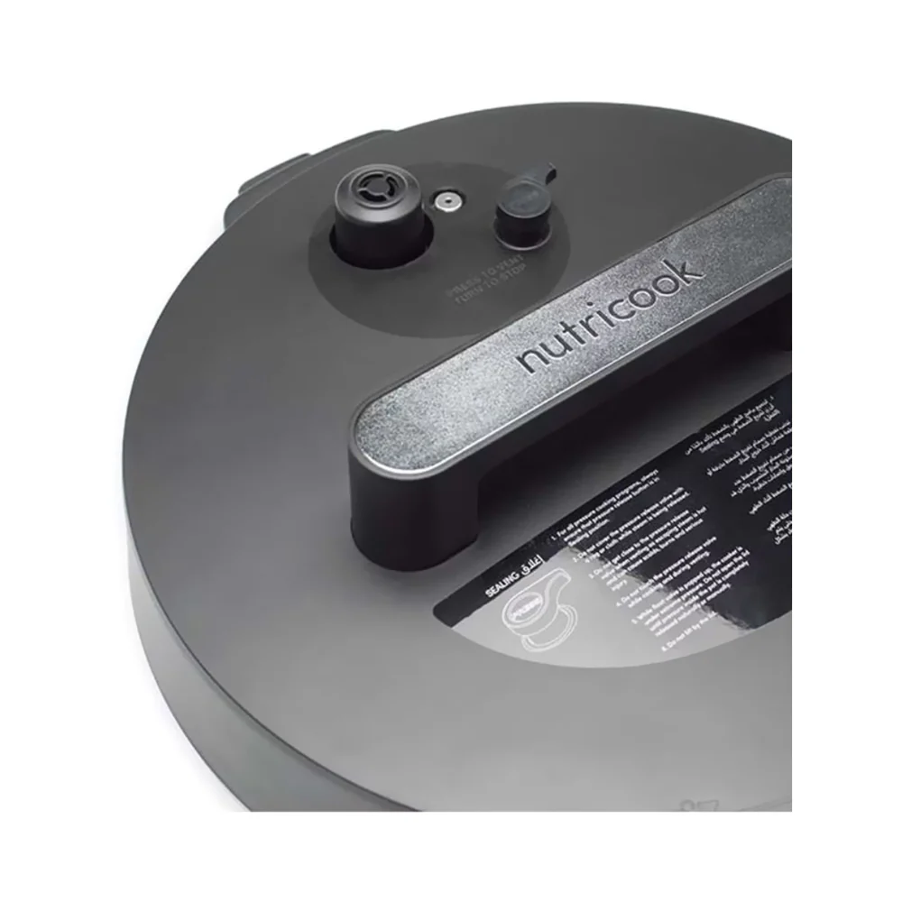Nutricook 9-In-1 Smart Pressure Cooker 8000ml Black - Image 5
