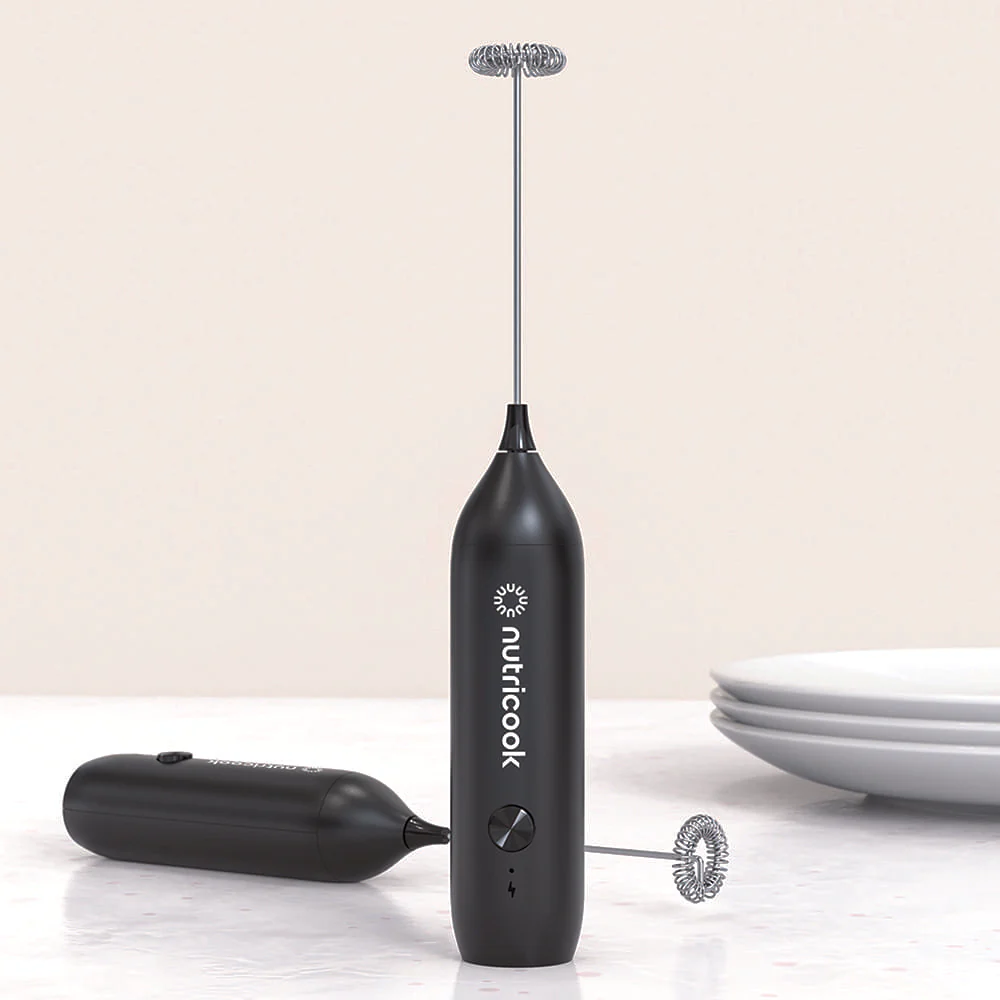 Nutricook Rechargeable Milk Frother, NC-MF100 - Image 2