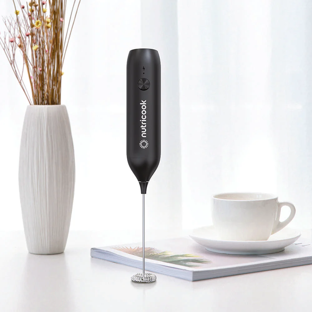 Nutricook Rechargeable Milk Frother, NC-MF100 - Image 3