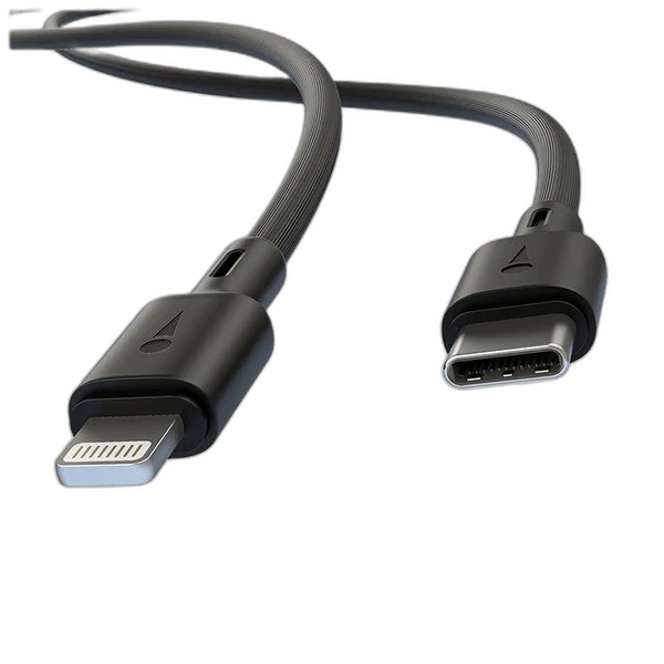 Oraimo  FastLine 2 Data Sync Cable, Type-C to Lightning, 2.4A, 1Meter, Black, OCD-CL54BLK
