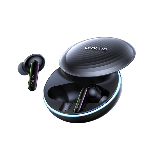 Oraimo  Freepods 5  ANC True Wireless Earbuds, IPX4 Water Proof, BT V5.4, 300mAh, Grey, OTW-630