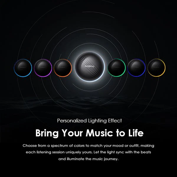 Oraimo  Freepods 5  ANC True Wireless Earbuds, IPX4 Water Proof, BT V5.4, 300mAh, Grey, OTW-630 - Image 5