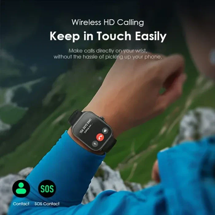 Oraimo  Nova AM   Bluetooth Call Smart Watch, IP68 Dust & Water Resistance, BT V5.2, 300mAh, Chrome, OSW-812 - Image 6
