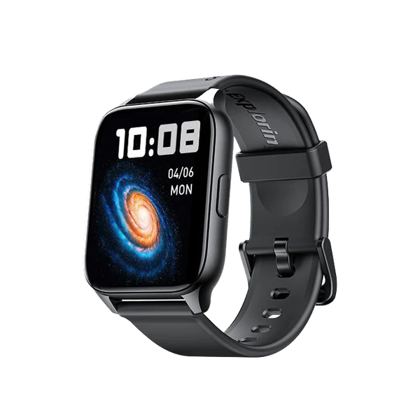 Oraimo Watch 4 Plus Bluetooth Call Smart Watch, AI-Generated Watch Faces, BT V5.2, 300mAh, Black, OSW-801