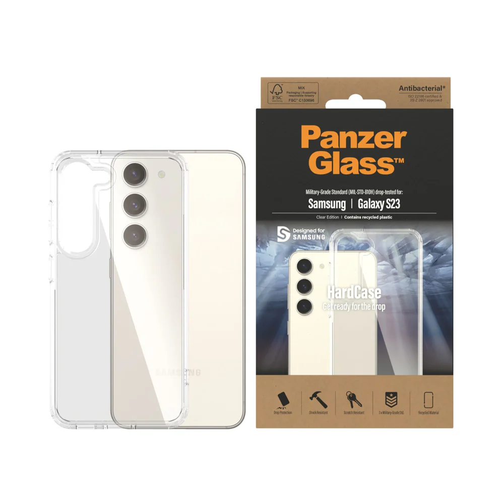 PanzerGlass Hard Case Cover For Samsung Galaxy S23 Clear - Image 2