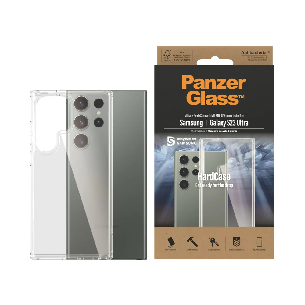 PanzerGlass Hard Case Cover For Samsung Galaxy S23 Ultra Clear - Image 3